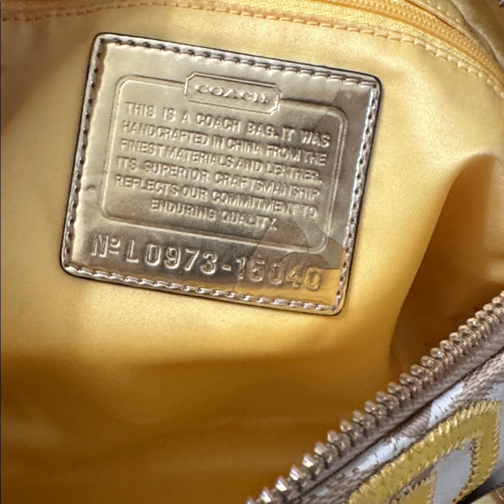 Coach Poppy Graffiti Groovy 15040 handbag 3 tags - Picture 13 of 14